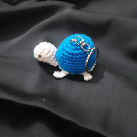 Amigurumi/Crochet Tortoise Key Ring/Chain